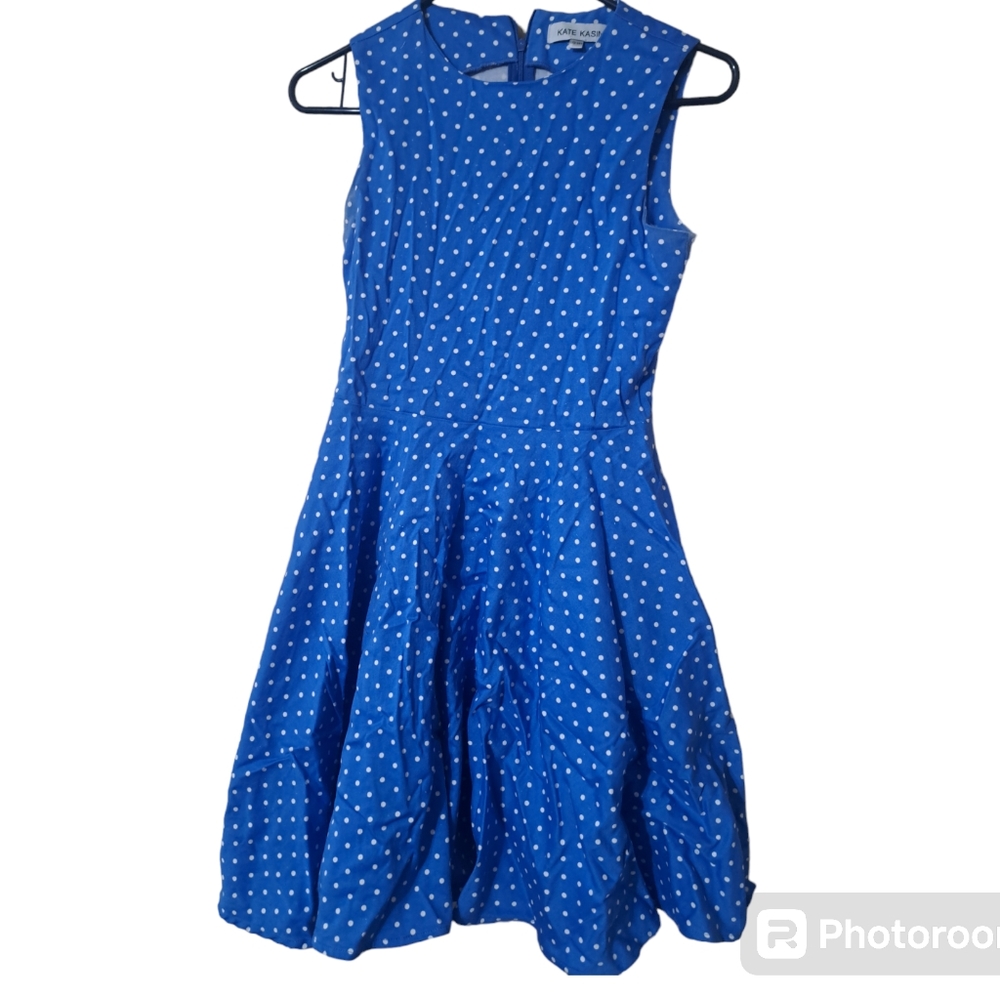 Kate Kasin Girls Rockabilly 50s Polka-dot Aline Dress